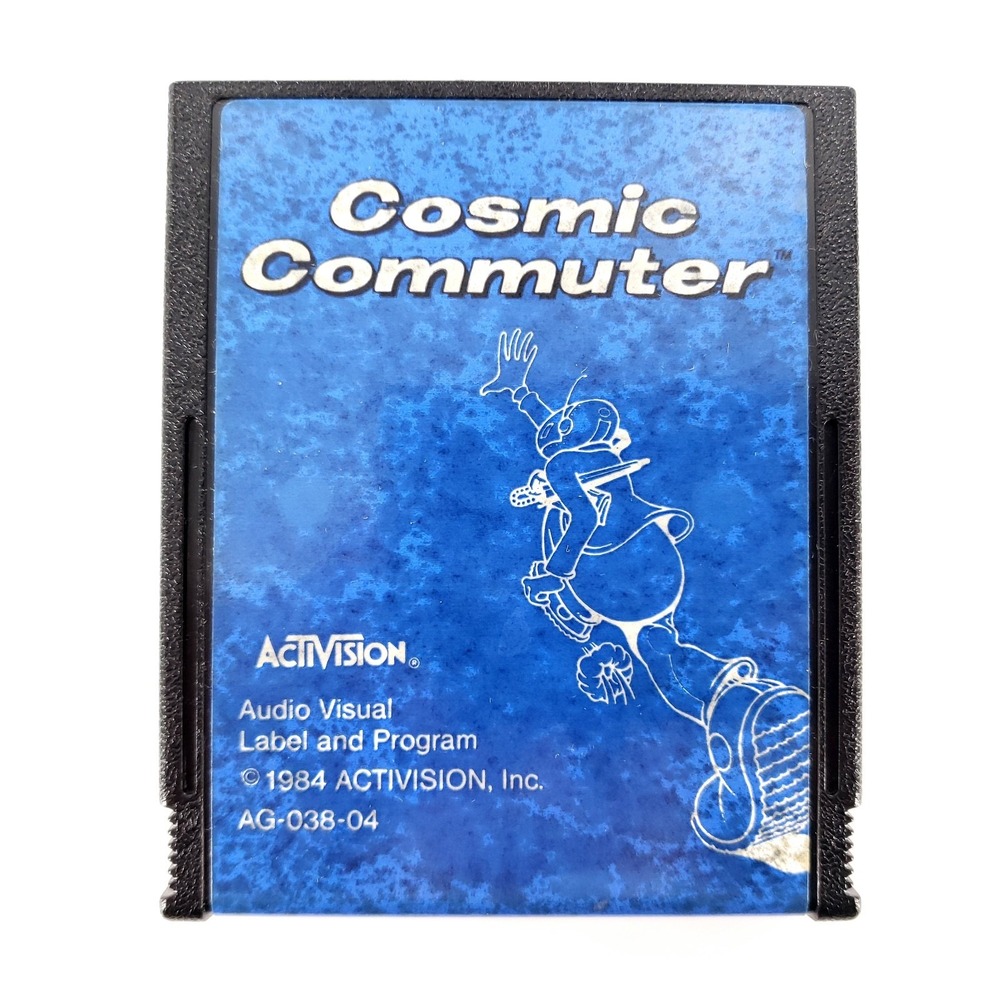 Cosmic Commuter Atari 2600 Authentic Cartridge Only Tested & Works
